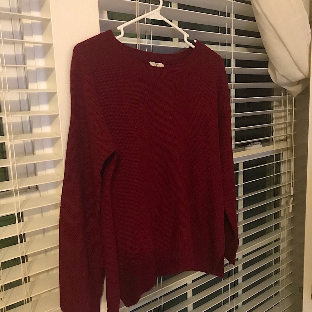 Joie Burgundy Sweater